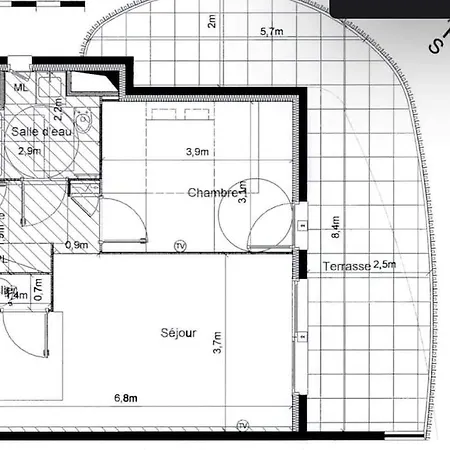 T2 Neuf + Piscine, 5 Mn A Pied Des Plages Apartment Serignan